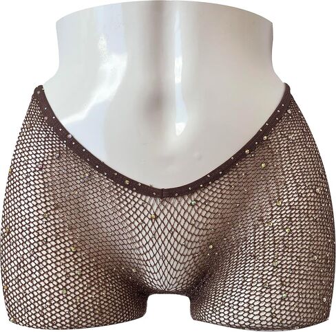 V-Cut Fishnet Stockings | Little Color LC2022 One Size in Saudi Arabia