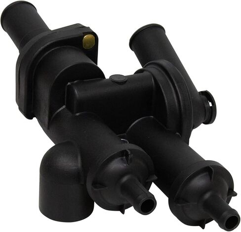 TRQ Upper Thermostat with Housing Assembly Compatible with 04-09 Cadillac in Kuwait