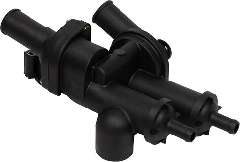 TRQ Upper Thermostat with Housing Assembly Compatible with 04-09 Cadillac in Kuwait