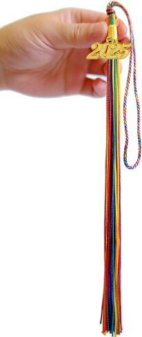 10 قطع التخرج شرابات 2025 ، شرابات التخرج الخضراء لتخرج Cap 2025 ، Green 2025 Tassels Tassels in Kuwait