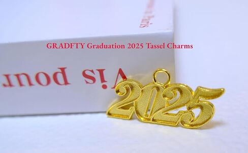 10 قطع التخرج شرابات 2025 ، شرابات التخرج الخضراء لتخرج Cap 2025 ، Green 2025 Tassels Tassels in Kuwait