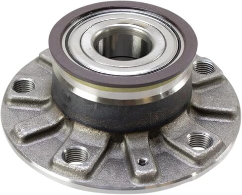 TRQ Rear Wheel Hub & Bearing Pair LH & RH for Audi Eos Golf GTI Rabbit A3 VW in Kuwait