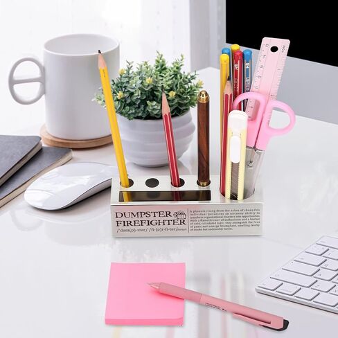 YODOCAMP Funny Teacher Gifts, But Did You Take Attendance Pen and Pencil Holder, Appreciation Gift for Teachers, Teachers Day Gifts Classroom Desk Decor Stainless Steel Pen Holder TZC69 in Kuwait