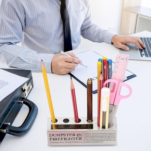 YODOCAMP Funny Teacher Gifts, But Did You Take Attendance Pen and Pencil Holder, Appreciation Gift for Teachers, Teachers Day Gifts Classroom Desk Decor Stainless Steel Pen Holder TZC69 in Kuwait