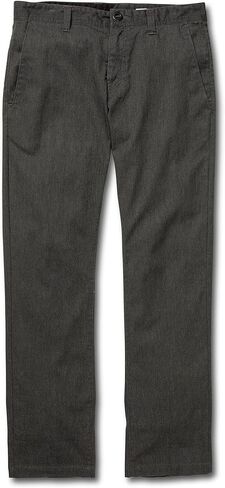 بنطال Frickin Modern Fit Stretch Chino للرجال من Volcom، فحمي منقط 1، 33 عرض × 30 طول in Saudi Arabia