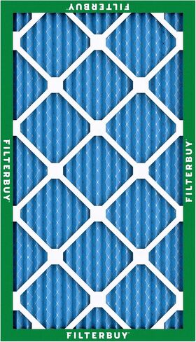 مرشح هواء Filterbuy 14x14x1 MERV 13 Optimal Defense (12 حزمة)، استبدال مرشحات هواء فرن HVAC AC المطوية (الحجم الفعلي: 13.75 × 13.75 × 0.75 بوصة) in Saudi Arabia