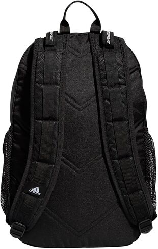 adidas Excel 6 Backpack, Black/White 3 Stripe Webbing, One Size in Saudi Arabia