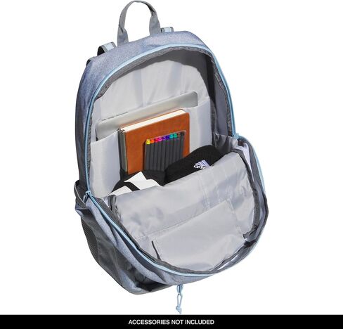 adidas Excel 6 Backpack, Black/White 3 Stripe Webbing, One Size in Saudi Arabia