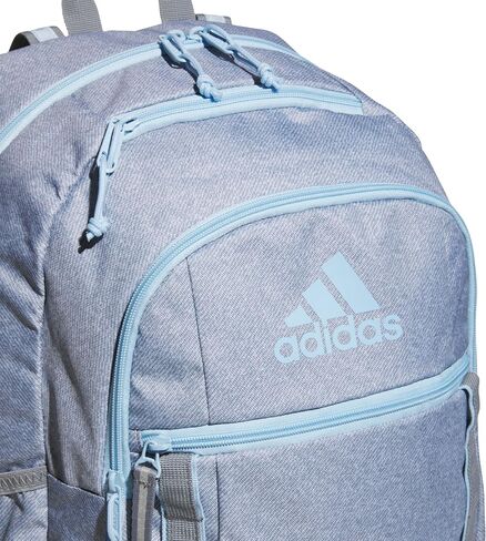 adidas Excel 6 Backpack, Black/White 3 Stripe Webbing, One Size in Saudi Arabia
