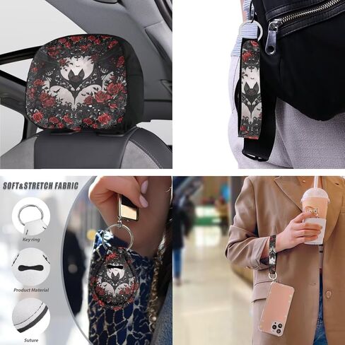 13 قطعة من أغطية مقاعد السيارة بطباعة عباد الشمس، مجموعة كاملة من إكسسوارات السيارة الداخلية اللطيفة على شكل زهرة الأقحوان تناسب سيارات الدفع الرباعي والشاحنات وحزام الكتف، أسود in Kuwait