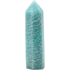 Natural Rainbow Fluorite Gemstone Healing Crystal Hexagonal Pointed Reiki Chakra Faceted Prism Wand Carved Stone Figurine Home Decor