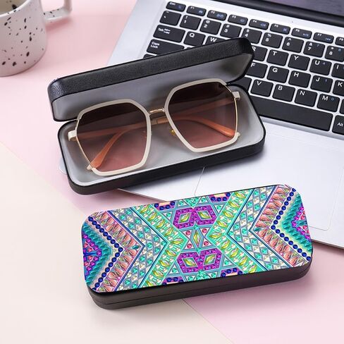 Diamond Art Kits Eyeglass Case for Women DIY PU Leather Sunglasses Case (6.3 X 2.1 X 1.4 Inches) in Kuwait