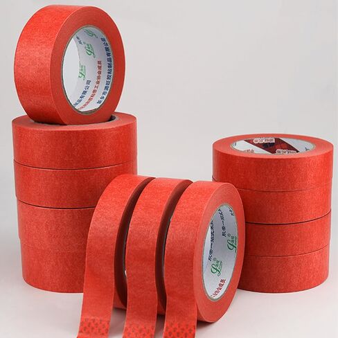 Masking Tape, 0.94 Inch x 13 Yards x 5 Rolls, White, 24 mm Painters Tape Bulk, No Residue, Craft Tape for Artist DIY Crafts, Arts, Decorations, Total 213 Feet in Saudi Arabia