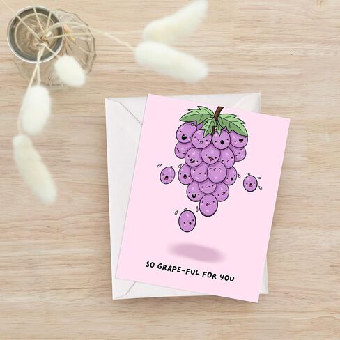 ALY LOU Anniversary Card for Her Him/Girlfriend Wife/Husband Boyfriend, Friendship Thank You Birthday Kawaii Greeting Card (I Love You A Waffle Lot) in Kuwait