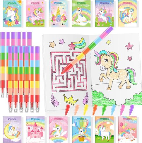 BenLouis 24 Race Car Mini Coloring Books Kids with 24 Stacking Crayons Racing Theme Party Favors Activity Books Bulk for Kids Fast Racecar Wheel Birthday Goodie Bag Gift Stuffer Classroom Reward in Kuwait