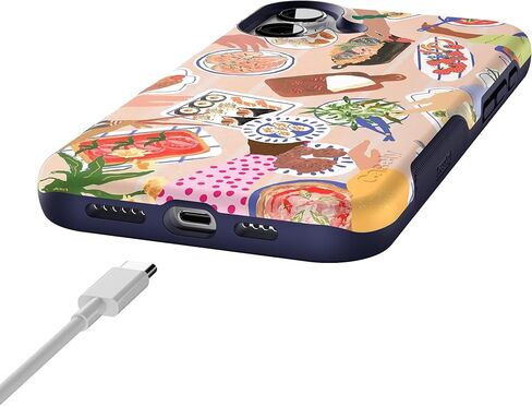 Casely iPhone 16 Plus Case | Endless Peaks | Colorblock Mountain | Bold Protective Case Design | Compatible with MagSafe in Kuwait