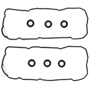 Donepart Valve Cover Gasket VS50588R for 1999-2010 Toyota Camry Avalon Highlander Sienna Solara 1999-2008 Lexus ES300 RX300 RX330 RX400H 3.0L 3.3L 3MZFE 1MZFE