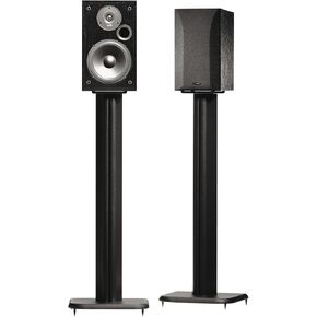 SANUS BF31-B1 31" Speaker Stands for Bookshelf Speakers up to 20 lbs - Black - Set of 2 in Kuwait