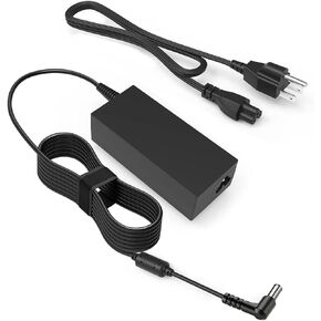 19V Adapter for LG Monitor Power Cord 19" 22" 23" 24" 27" 29" 32" 34" UltraWide IPS Curved LCD LED Monitor ADS-25FSG-19W ADS-40FSG-19 22LN4510 24M47VQ 32UD99 34UM69G-B 34UC79G ADS-40FSG AC/DC Charger