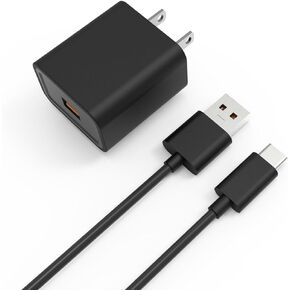 15W Fast Charger Replacement Fit for Amazon Fire Max 11 Tablet 13th Generation 2023 Latest Tablet AC Adapter with 6Ft USB C Charging Cable Power Cord
