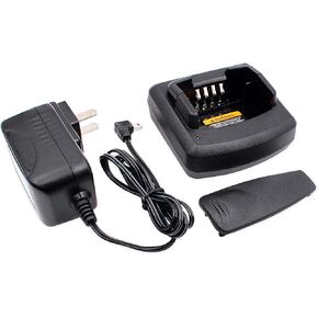 Replace RLN6332A RLN6305 RLN6308 Charger Compatible for Motorola CP110 RDM2070D RDU4100 RDV5100 RDU2020 RDU2080D RDV2020 RDV2080D RDM2080 RDU4160D Radios