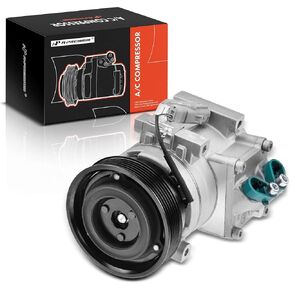 A-Premium Air Conditioner AC Compressor with Clutch Compatible with Chrysler Sebring 2.4L 2.7L 2004-2006, Dodge Stratus 2.4L 2.7L 2004-2006