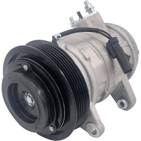 A/C AC air condition compressor with Clutch V6 3.7L compatible with Dodge 07-08 Nitro/Compatible With Jeep 06-08 Liberty 06 07 08 (2006 2007 2008)