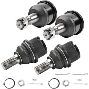 4pcs (2) K7460+(2) K7467 Front Upper&Lower Ball Joint for 2006-2008 DOD GE RAM 1500 4WD,2003-2010 DOD GE RAM 2500 4WD,2003-2010 DOD GE RAM 3500 4WD
