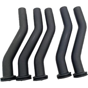 5pcs Vacuum Hoses 596163 593998, 797408 3 inch, Black for Briggs & Stratton