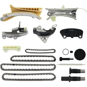 Autoround Timing Chain Kit Fit for Ford Explorer 1997-2010/ Ranger 2001-2010/ Mustang 2005-2010, Mercury Mountaineer 98-10, Mazda B4000 01-10 4.0L V6