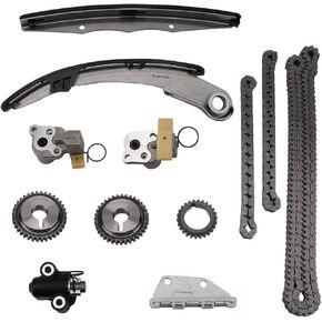 MAYASAF Engine Timing Chain Kit for NISSAN 2005-15 Xterra/2005-15 Frontier/2005-12 Pathfinder, 2012-15 NV1500/NV2500/NV3500, 2009-12 Suzuki Equator, 4.0L V6 Engine Only