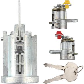 AUTOKAY New Door Lock & Key Ignition Barrel Set Fits for Isuzu NPR NQR NPR-HD NRR 2007-2011