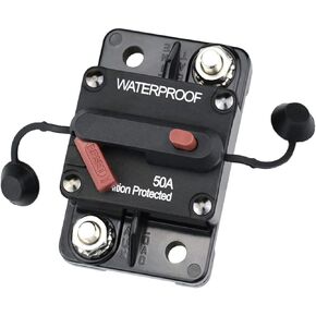 Cllena 300 Amp Automatic Reset Circuit Breaker for Car Truck Rv ATV Motorhome Marine Boat Automotive Audio Stereo System Trolling Motor Winch etc.