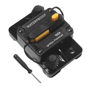 2 Pcs 30Amp Car Audio Inline Circuit Breaker,12V 20A 30A 40A 50A 60A 100A 150A Car Audio Inline Circuit Breaker Fuse for System Protection