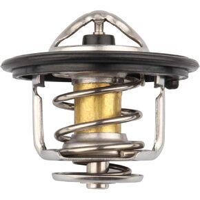 Engine Thermostat, Replace 19301-PAA-306, 19301PAA306, 19301-PLC-315 Compatible with Honda - 1990-2002 Accord, 1988-2015 Civic, 1997-2001 CRV, 1995-1998 Odyssey, 2007-2013 Fit, 2010-2014 Insight, More