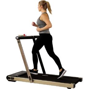 جهاز المشي الرياضي ASUNA Premium Slim القابل للطي من Sunny Health & Fitness مع مكبرات صوت للصالات الرياضية المنزلية in Saudi Arabia