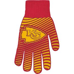 Sports Vault NFL Kansas City Chiefs Glovebbq Glove, Team Colors, One Size