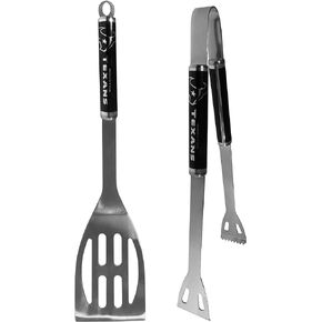 Siskiyou Sports NFL Houston Texans 2 pc Black BBQ Set, One Size, Black