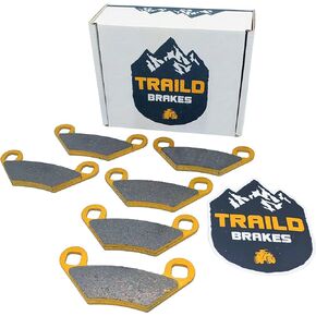 Polaris Sportsman 850/570/550/450 2009-2023 Ceramic Brake Pad Set Front & Rear