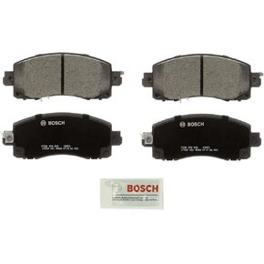 BOSCH BC2045 QuietCast Premium Ceramic Disc Brake Pad Set - Compatible With Select Subaru Crosstrek, Forester, Impreza, Legacy, Outback; FRONT