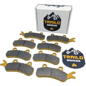 Can-Am Defender MAX (6-Seater) HD7 HD8 HD10 6x6 & PRO Ceramic Brake Pad Set 2017, 2018, 2019, 2021, 2022, 2023