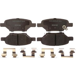 ACDelco Silver 14D1033CHF1 Ceramic Rear Disc Brake Pad Set