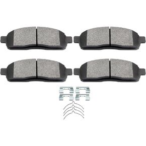 SCITOO Ceramic Brake Pads, 4pcs Front Brake Pads Brakes Kits fit for 2004-2009 for Ford for F-150,2006-2008 for Lincoln Mark LT