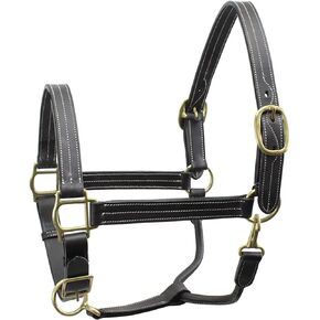 Derby Originals Coventry Triple Stitch Adjustable Leather Halter