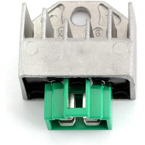 Voltage Regulator Rectifier Fit for Yamaha DT125R 1999-2003 TTR50 TTR90 TTR110 TTR125 TTR230 2005-2017 Motorcycle Regulator Rectifier 4GU-H1960-00, Sliver