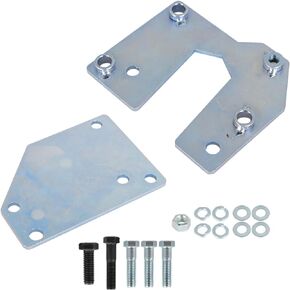 WFLNHB Power Steering Mount Bracket Kit Replacement for 1960-1966 Chevy C10 Pickup GMC Truck 1000 Series
