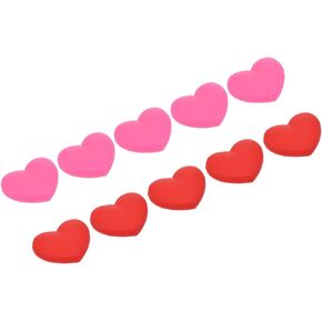 PATIKIL Tennis Vibration Dampener, Heart-Shaped Silicone Shock Absorber Racket String Damping for Tennis Racquet