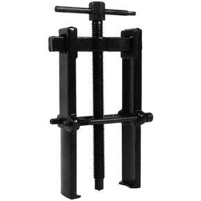 2 Jaw Bearing Puller, Adjustable Two Claw Pilot Remover Hand Repair Tool Carbon Steel Pump Pulley Remover Straight Type for Motorcycle Car Auto (2.5in - 35x45mm)