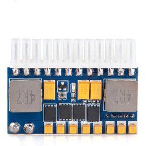 RGEEK 24pin DC ATX PSU 12V DC Input 250W Peak Output Switch DC-DC ATX Pico PSU Mini ITX PC Power