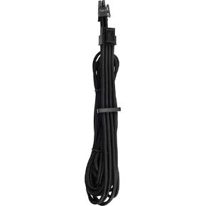 كابلات CORSAIR Premium ذات أكمام فردية EPS12V/ATX12V - أسود، ضمان لمدة عامين، لوحدات PSU من Corsair